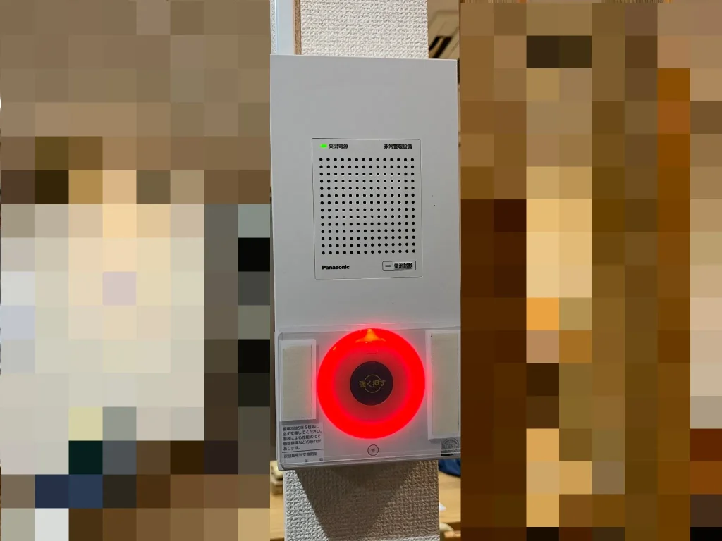 非常警報装置 非常ベル 表示灯 新規取付