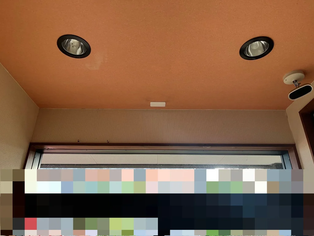 栃木市 誘導灯 移設工事 施工前