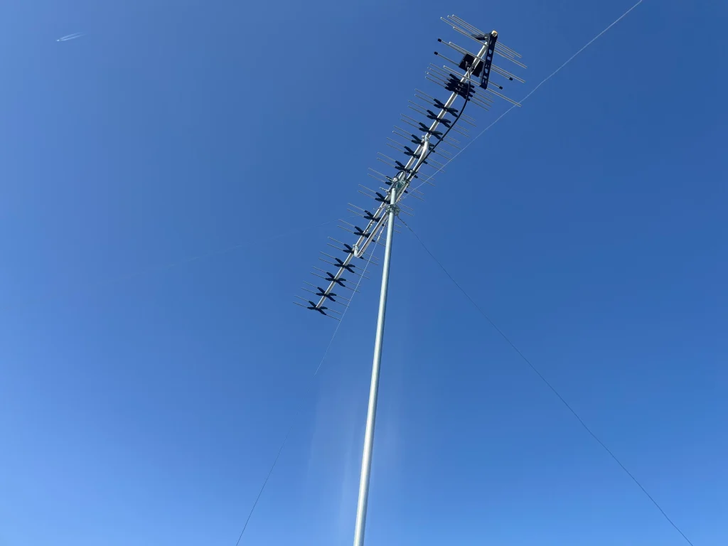 栃木市 テレビアンテナ 交換工事 施工後